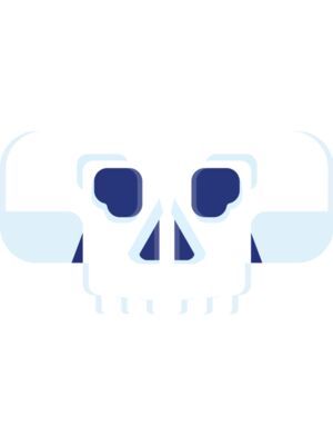 Elements Skulls logo template 21