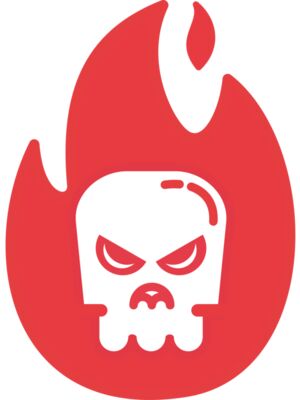 Elements Skulls logo template 118
