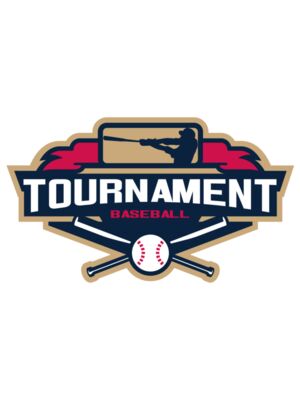 Tournament Baseball logo template