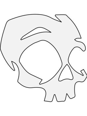 Elements Skulls logo template 33