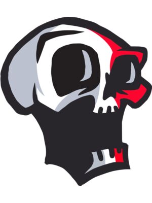 Elements Skulls logo template 60
