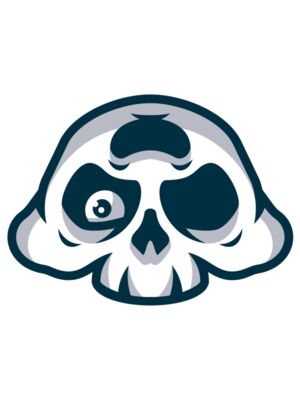 Elements Skulls logo template 70