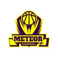 Meteor Basketball Logo Template Thumbnail