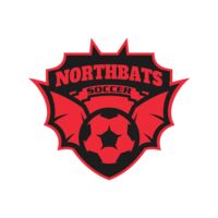 North bats Tournament Soccer logo template Thumbnail