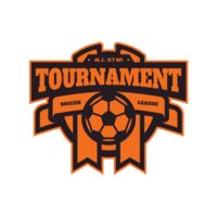 Tournament Soccer league logo template Thumbnail