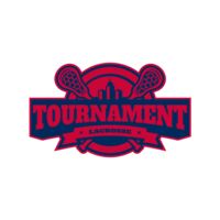 Tournament Lacrosse Logo Template Thumbnail