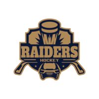 Raiders Hockey logo template Thumbnail