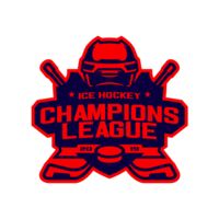Champions League Ice Hockey logo template Thumbnail