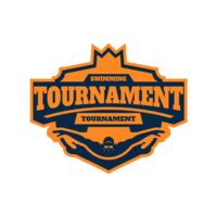 Swimming Tournament logo template Thumbnail