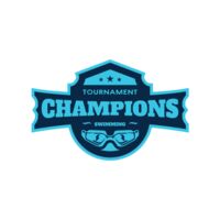 Champions Tournament Swimming logo template Thumbnail