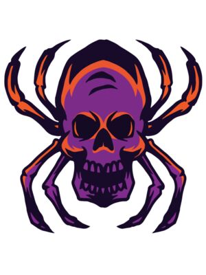 Elements Skulls logo template 71