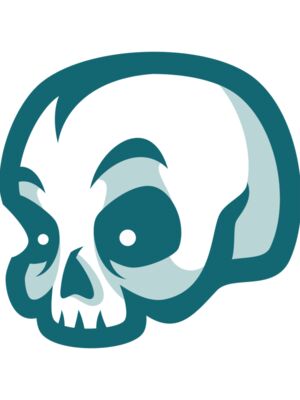 Elements Skulls logo template 91