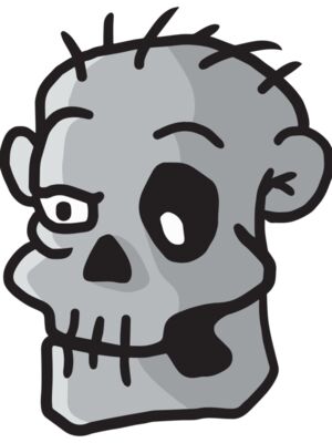 Elements Skulls logo template 93