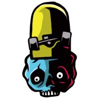 Elements Skulls logo template 105 Thumbnail