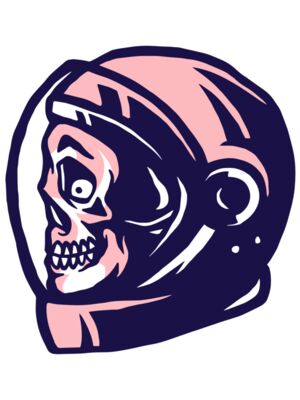 Elements Skulls logo template 108