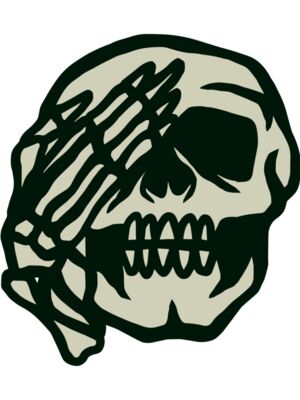 Elements Skulls logo template 134